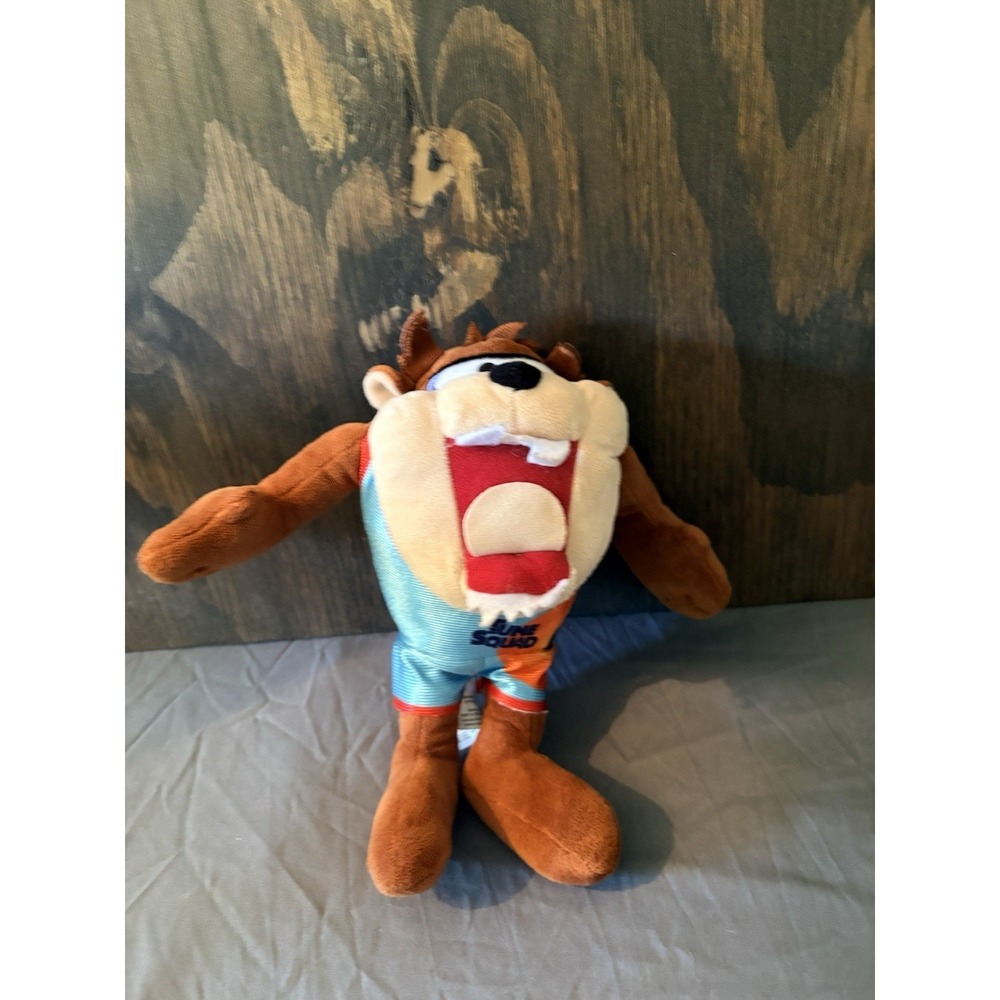 Space Jam ~A New Legacy 8" Tasmanian Devil Soft Plush Tune Squad EUC